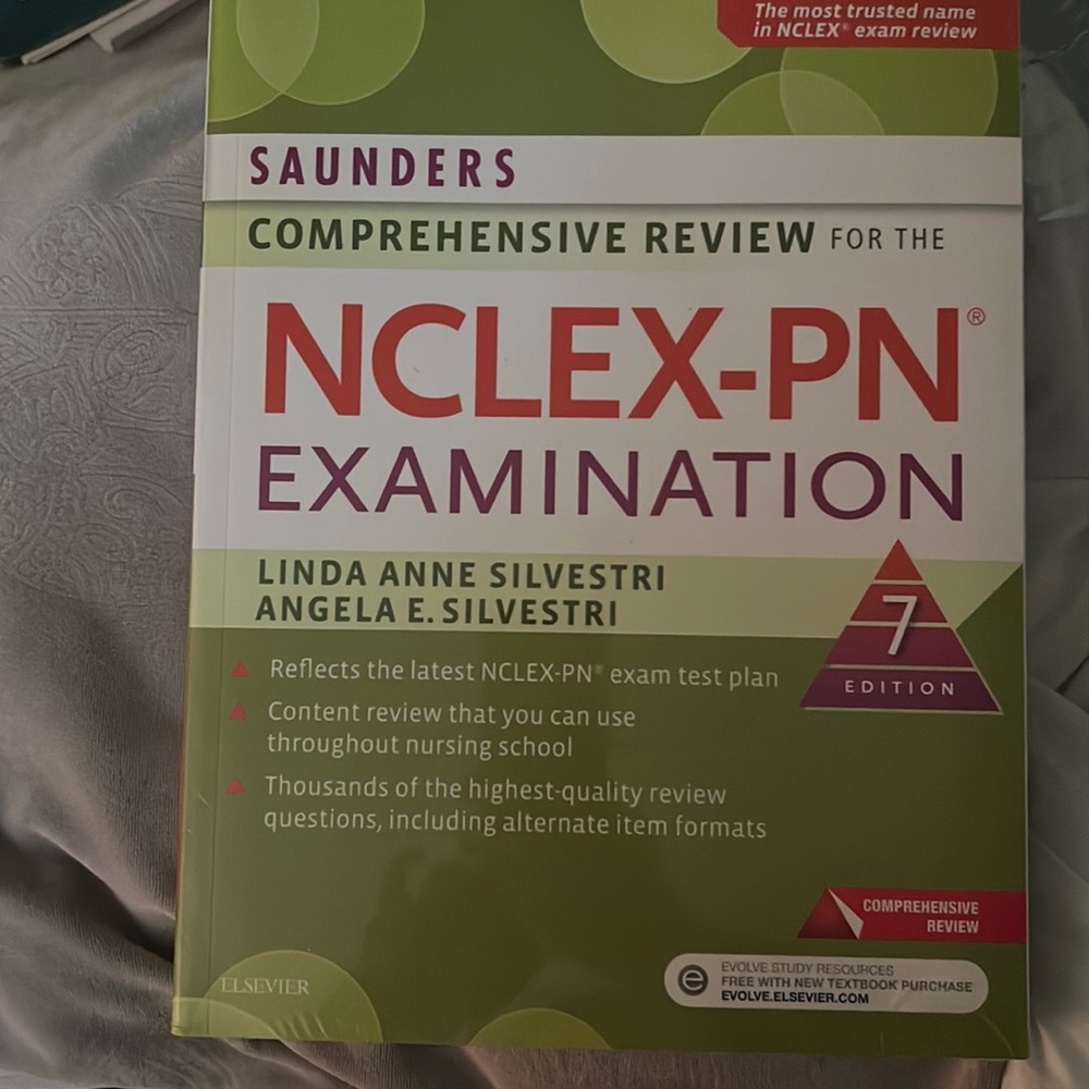 SAUNDERS NCLEX PN 7TH EDITION BY ELSEVIER